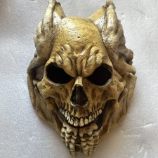 Ghoulish Productions / Dred Skull /Mask Latex Face / Halloween Cosplay / New