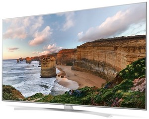 LG 55UH7709 | 55 Zoll 4K Fernseher | Magic Remote | Standfuß | funktioniert!