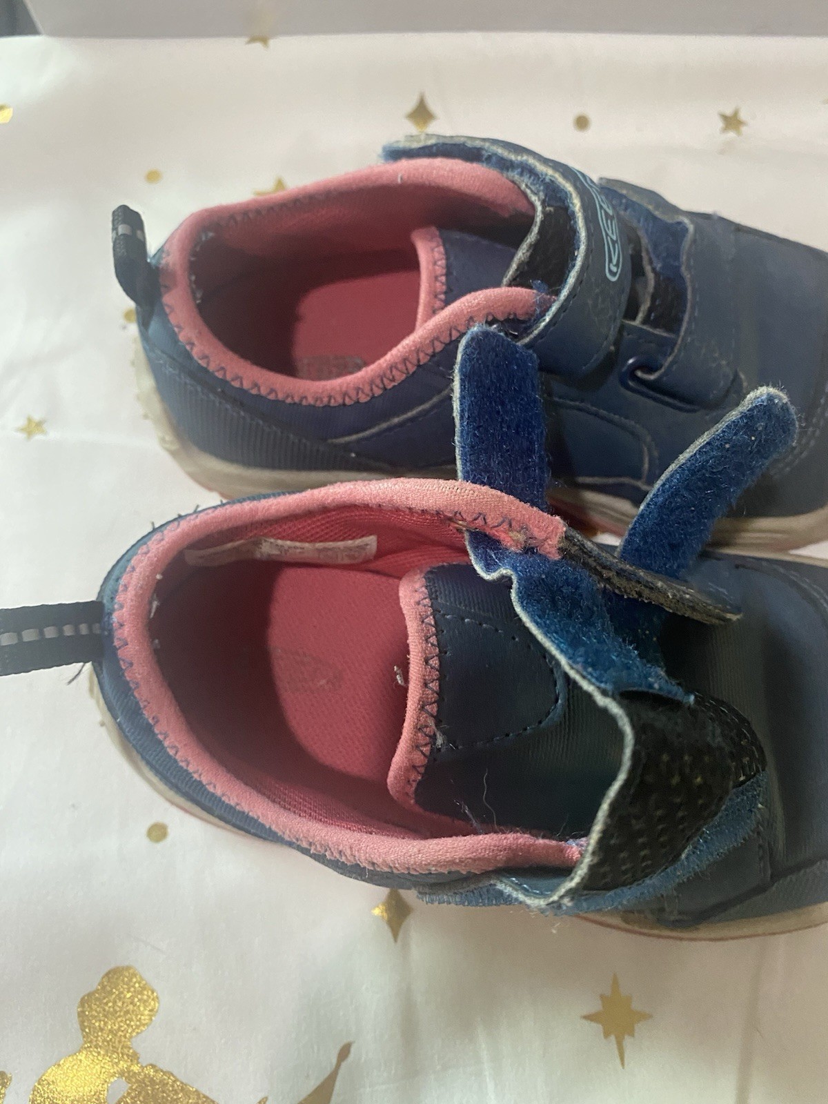 Scarpe sneakers da trekking KEEN bambino Speed Hound blu rosa taglia 10