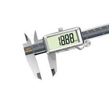 Pinza Digital Vernier Recargable Interfaz USB C 150mm Uso Industrial