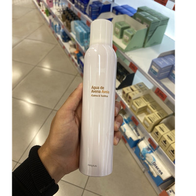 Deliplus Gesichtstoner flüssig mit Haferextrakt 300 ml, Verwendungsdauer 12M