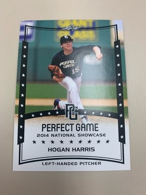 2014 Leaf Perfect Game Card #121 Hogan Harris LPG 1st Card Rookie RC