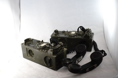 Working Telephone Set TA-312/PT w/ Carrying Cases Military Field