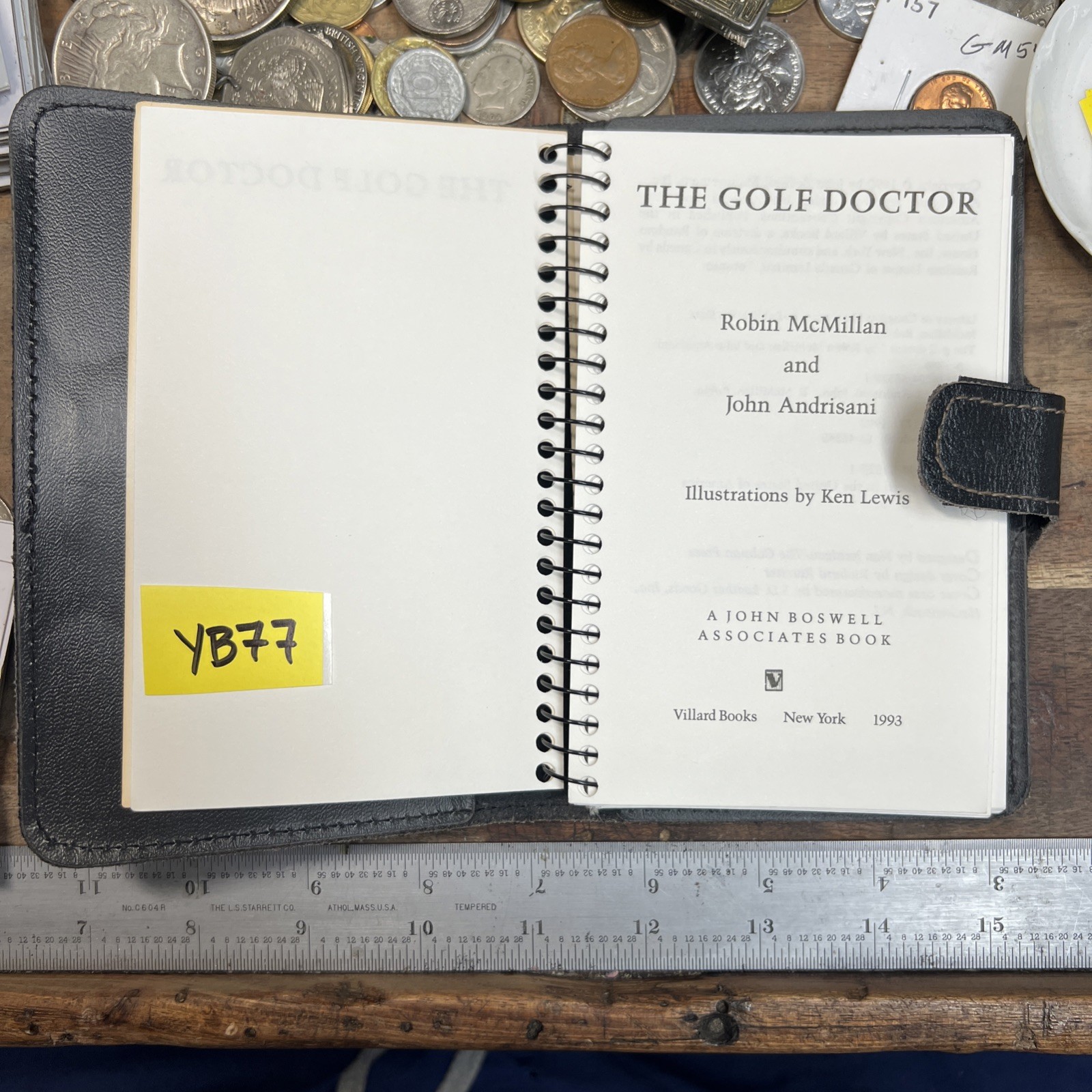 The Golf Doctor Rx - McMillan & Andrisani Leather Bound Portable For Live Use