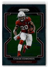 2021 Panini Prizm Chase Edmonds #77 Arizona Cardinals