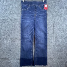 Spanx Jeans Womens Extra Small Cropped Flare Denim Jeggings Stretch