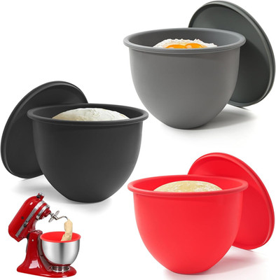 Silikon-Schüsseleinsatz Für Kitchenaid Kippkopf 5QT Mixer   3 Einsätze Und 3 Dec