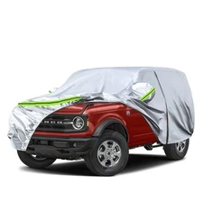 Waterproof Car Covers Replace for 2021-2025 Ford Bronco 2 Door, 6 Layers Silv...