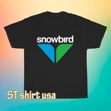 New Snowbird Ski Resort Logo T-Shirt Funny Size S to 5XL