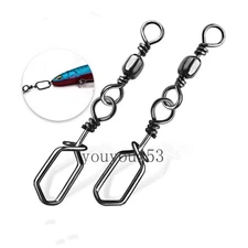 Fishing Swivel Snap Coastlock Snaps Brass Fishing Rolling Swivel Interlock Clips
