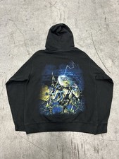 Iron Maiden life after death hoodie Size M