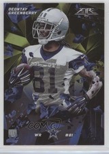 2015 Topps Fire Rookies Gold /299 Deontay Greenberry #36 0dk