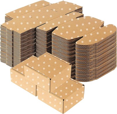 25 Pack Small Shipping Boxes for Business, Corrugated Small Cardboard Boxes for 
