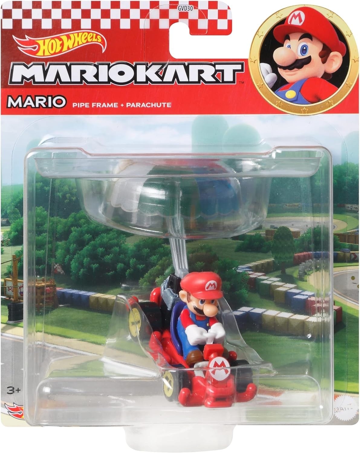 Mario Kart Glider Mario Pipe Frame Parachute 164 Hot Wheels HDB40 4890₽