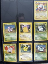 Mixed Lot Of Pokemon Cards - Jungle - Fossil - & Holos 