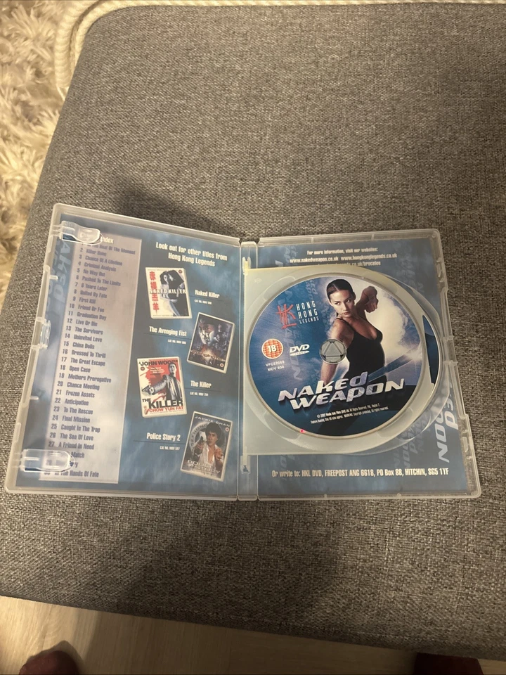 NAKED WEAPON 2 DISC PLATINUM EDITION DVD Hong Kong Legends - Maggie Q - Image 4 of 4