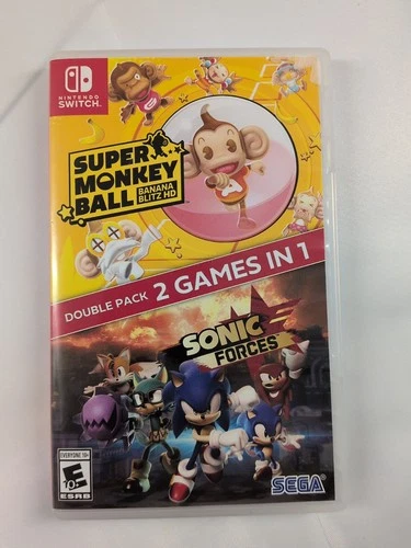 Sonic Forces + Super Monkey Ball: Banana Blitz HD- Nintendo Switch Tested