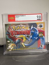 PSA 9.8 A++ Pokemon Stadium 2 Nintendo 64 N64 FACTORY SEALED NEW WATA