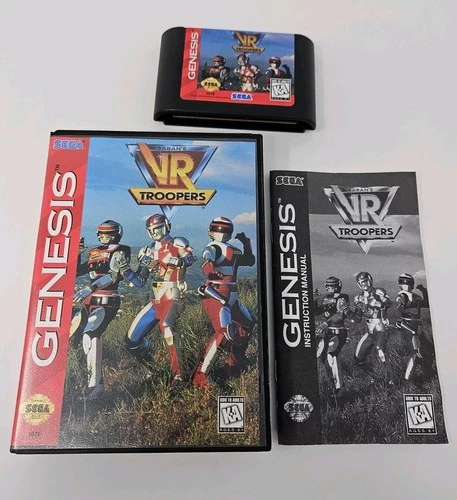 VR TROOPERS SEGA GENESIS COMPLETE IN BOX