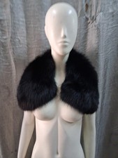 Collo Stola Scialle Vera Pelliccia Volpe Cm 64