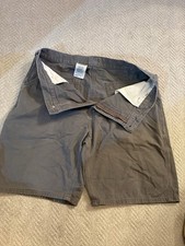 vintage carhartt grey relaxed fit carpenter cargo shorts size 34