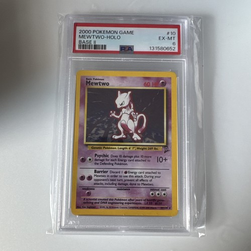 Mewtwo graded PSA 6 for sale on eBay