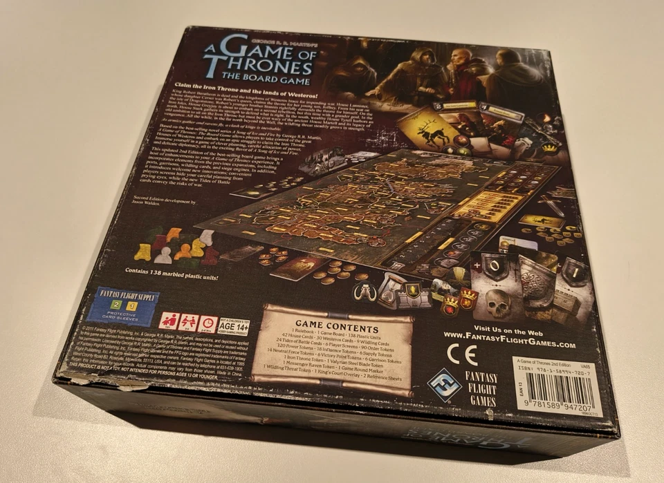Game of Thrones The Board Game - 2nd Edition - NEVER USED - Image 2 of 4