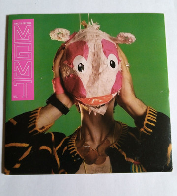 MGMT Time To Pretend Weekend Wars 7'' White Vinyl Limited Edition 2008