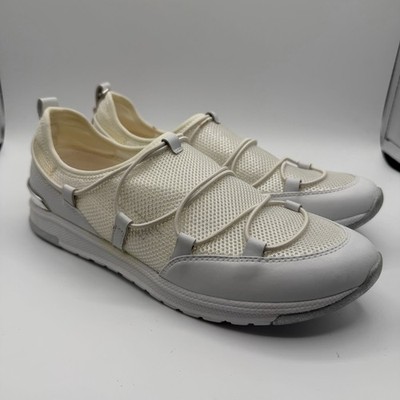 Foot Petals White Mesh Slip On Sneakers Women 8.5 New Comfort