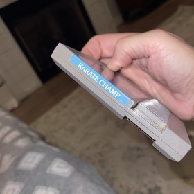 KARATE CHAMP - Nintendo NES (Authentic) Game, Tested Free Ship