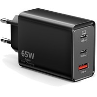 Usb C LadegeräT 65W LadegeräT Schnellladung Netzteil 3-Port USB-C USB-A