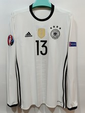 ⚽Original Vintage Germany 🇩🇪 2016-2017 Home Long Sleeve Soccer Jersey ⚽MULLER