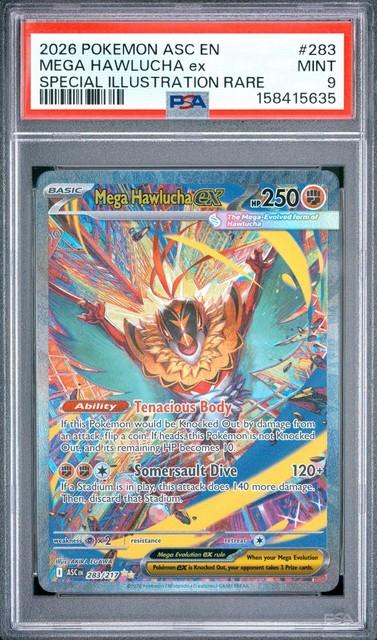 Mega Hawlucha ex #283 (Ascended Heroes)