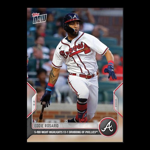 2022 Topps Now 642 Eddie Rosario