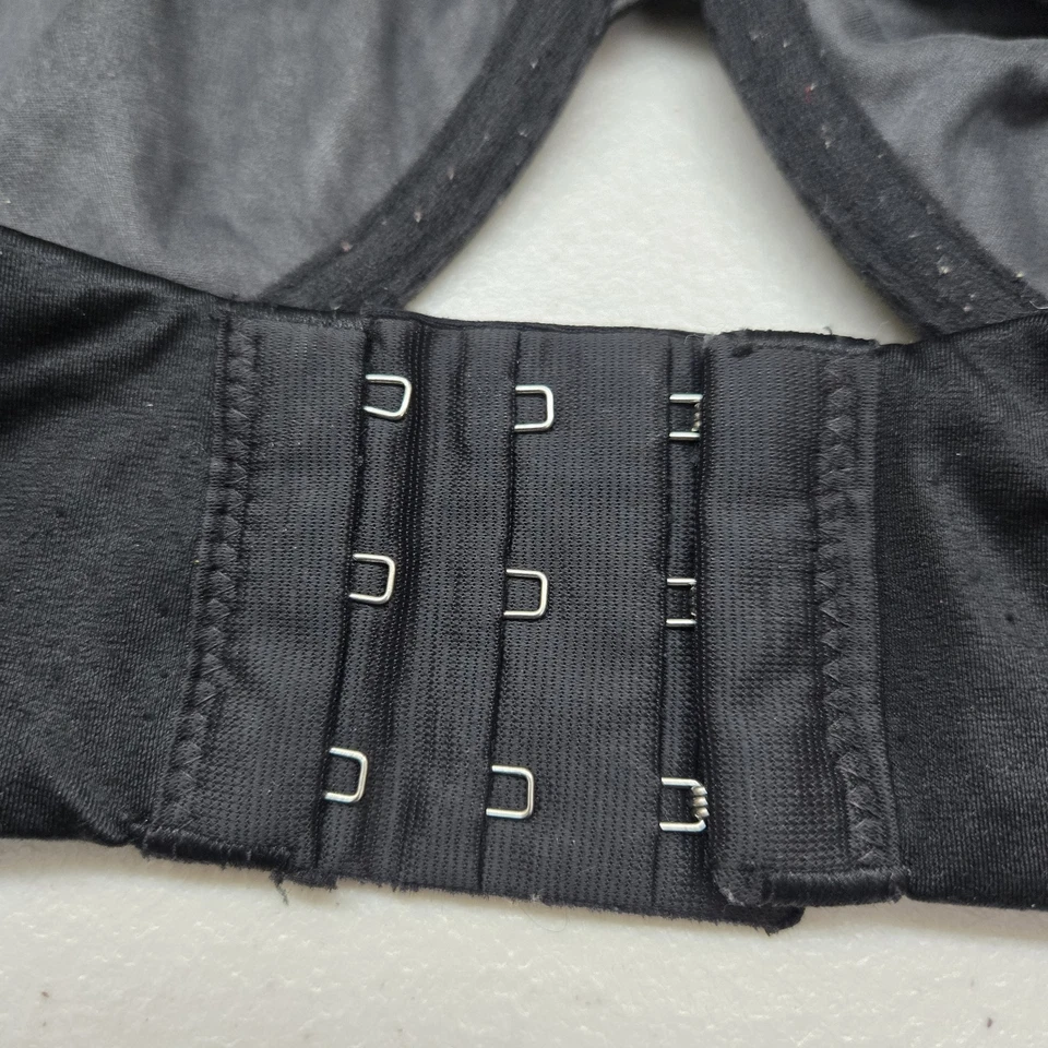 Victoria's Secret женщин бюстгальтер 38D черный без подкладки полный охват футболка - Изображение 3 из 4