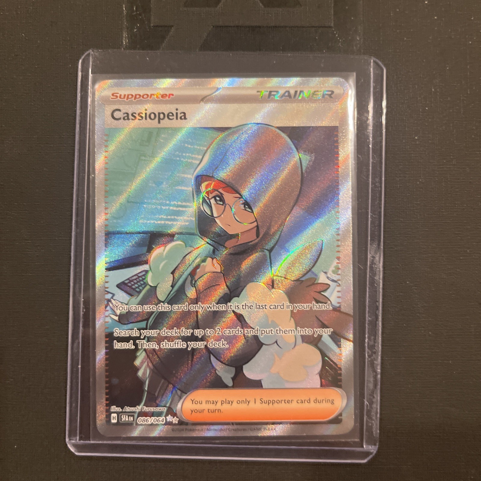 Cassiopeia Ultra Rare - 086/064 (Shrouded Fable) NM - Pokemon TCG