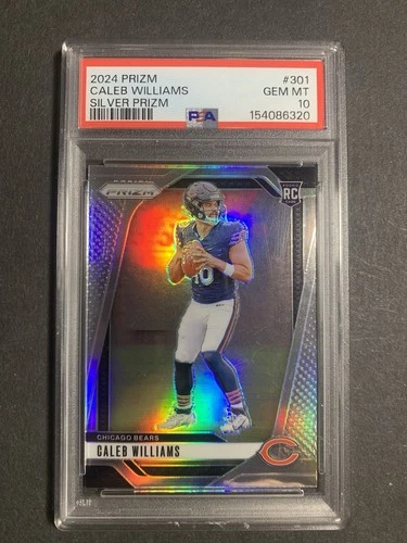2024 Panini Prizm - Rookies Caleb Williams #301 Silver Prizm (RC)