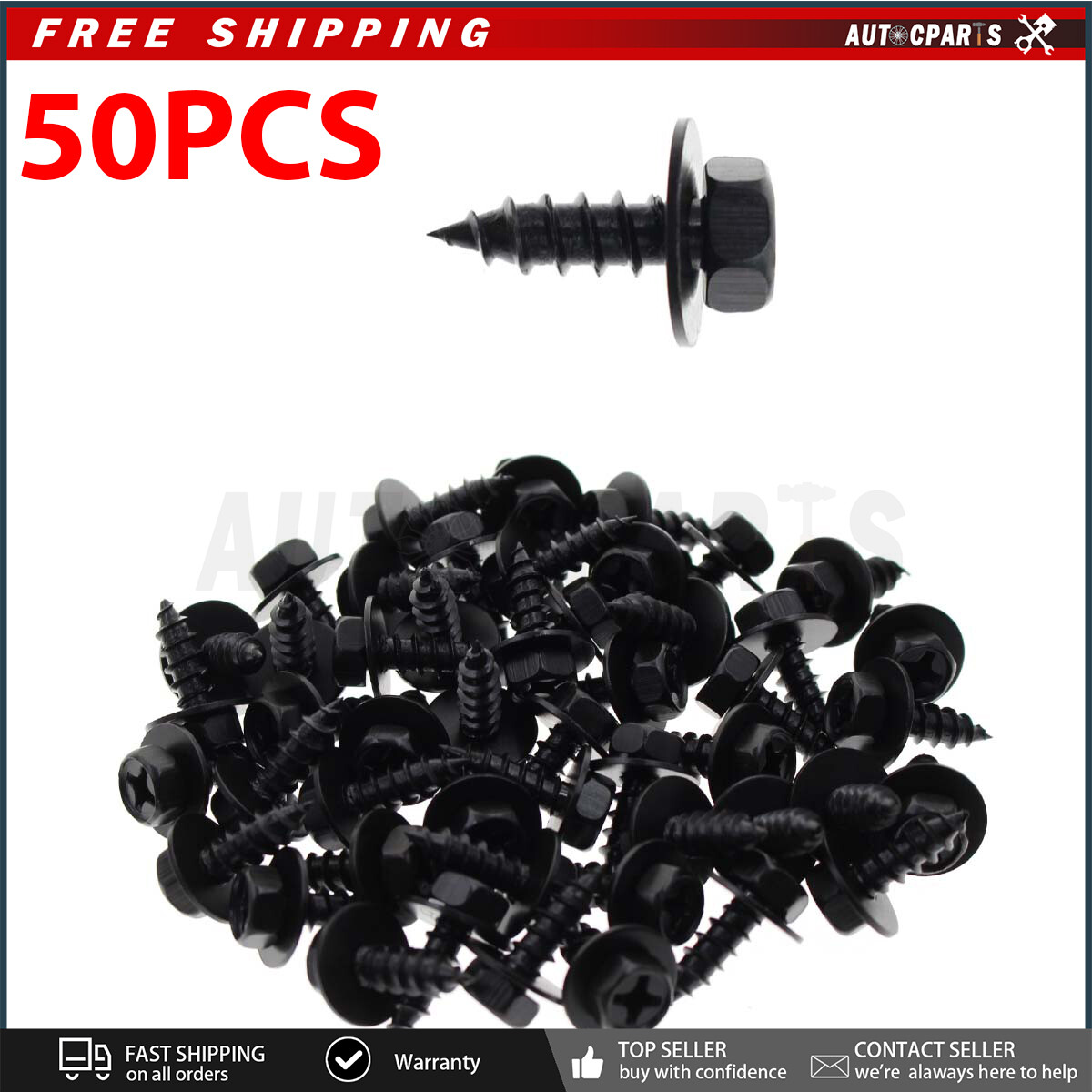 50pc Bumper Fender Splash Shield Rivets Clips Bolts Screws For BMW M6