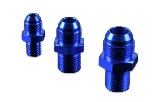 Adapter connector AN6-M10 fitting Blue - Picture 2 of 8