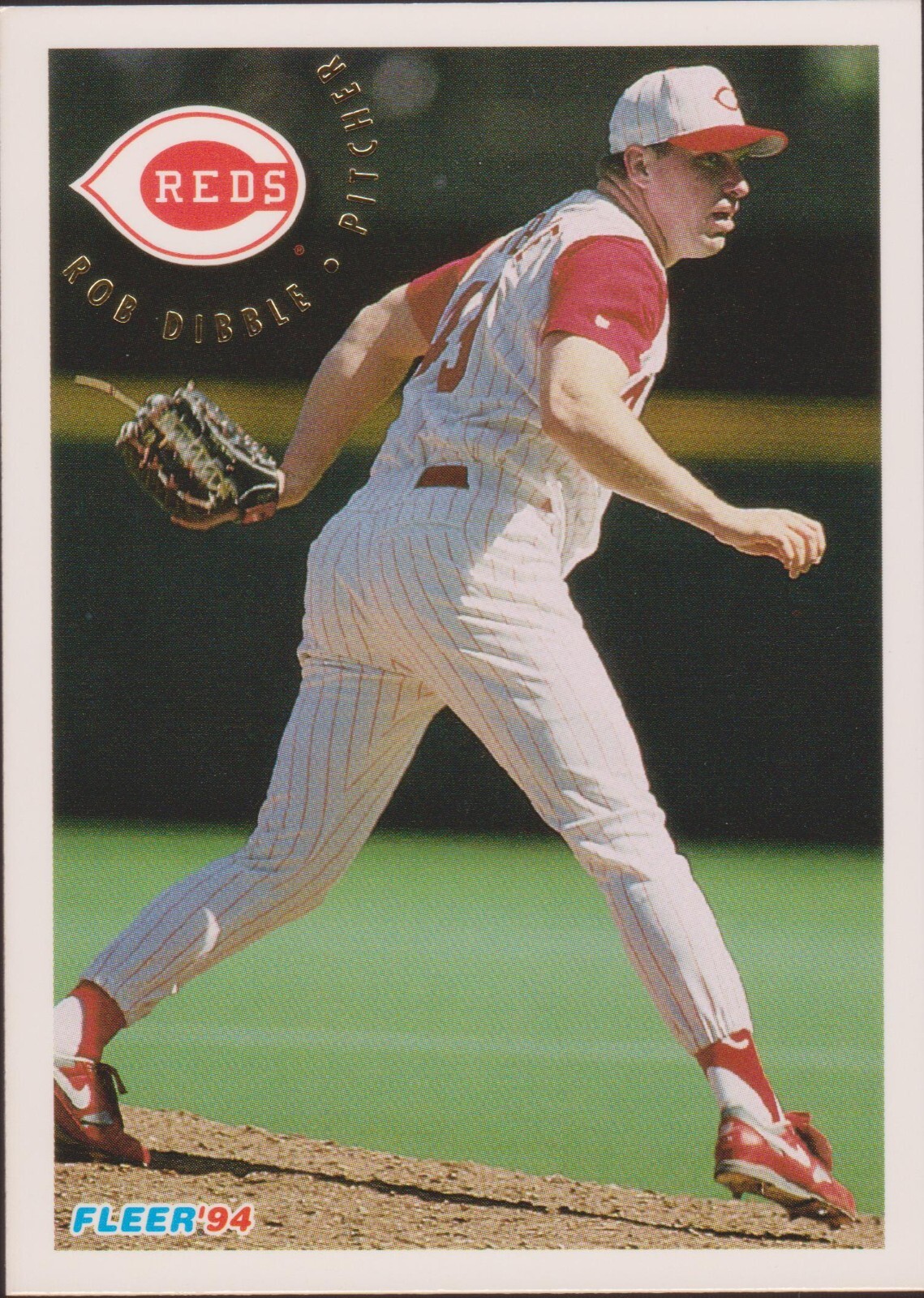 1994 Fleer #409 Rob Dibble Cincinnati Reds Baseball Card