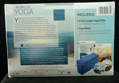 Intro To Yoga Element The Mind & Body Experience 2 Full DVD'S Intro 4 Programs - 第 3/3 張圖片