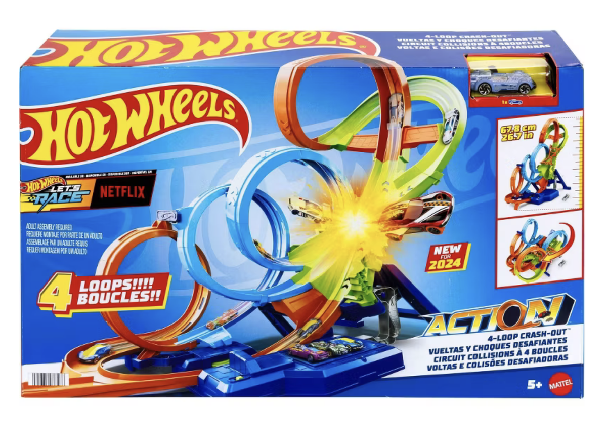【未開封】HOTWHEELS COLLECTIBLES ホットロッド 4台 HOT WHEELS (ホットウィールズ) ミニカー 100%HOT WHEELS ROCK'N