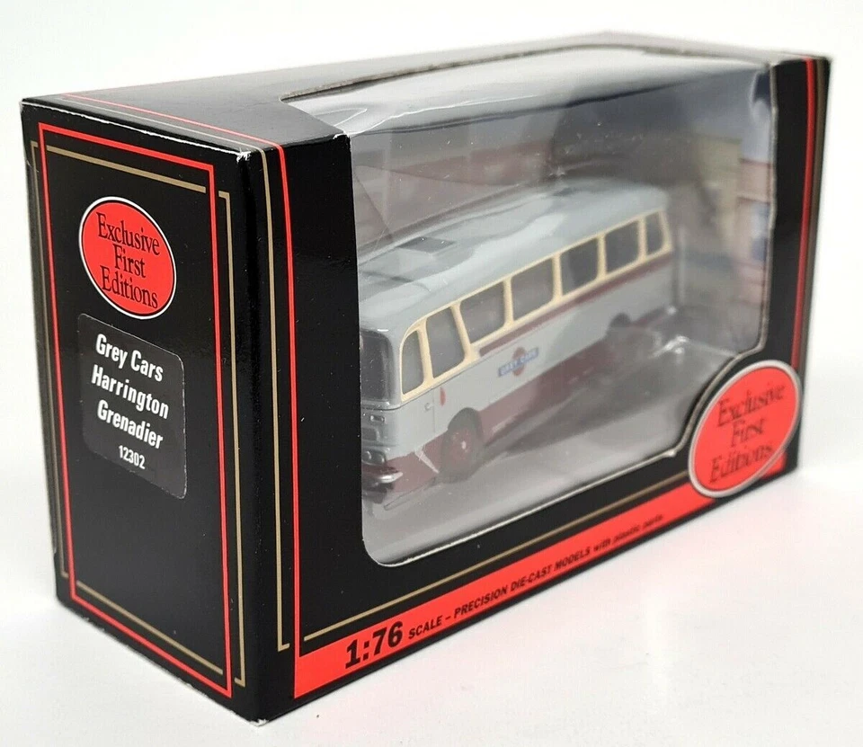 EFE 1/76 - Harrington Cavalier Coach Grey Cars 12302 Diecast Model Bus - Photo 2/3