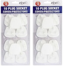 Baby Safety Plug Socket Covers 20 Set Child Proof Guard Electric Protectors Kids