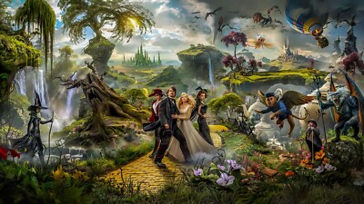 2013 Oz The Great And Powerful Movie Poster 11X17 James