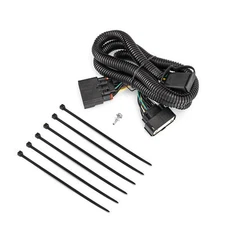 Wiring Harness 4-Way Flat Trailer Connector For 2011-2019 5th Gen Ford Explorer