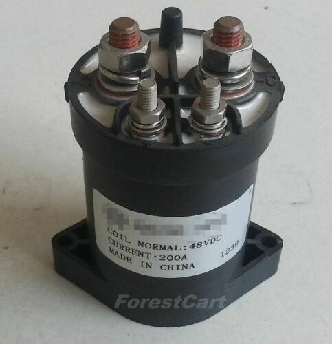  Solenoid 48V 200A, 4 Terminals Copper Contactor for Tomberlin Emerge # 1008149