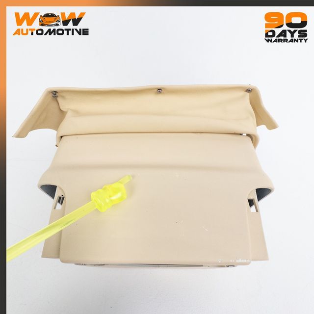 04-13 BENTLEY CONTINENTAL GTC FRONT STEERING COLUMN COVER TRIM BEIGE OEM