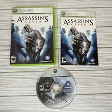 Assassin's Creed (Microsoft Xbox 360, 2007)*Complete CIB* Free Shipping*