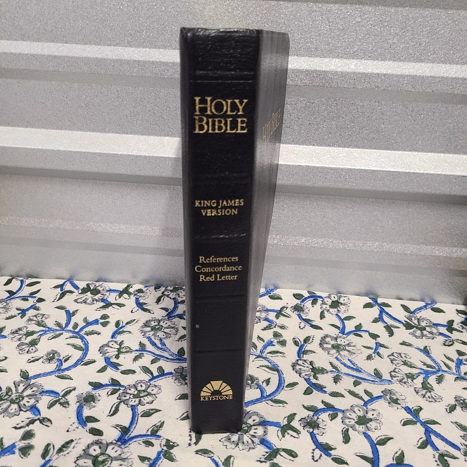 Holy Bible, Keystone Giant Print Red Letter Edition: King James Version ...